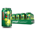 Poppi Sparkling Prebiotic Soda Beverage with Apple Cider Vinegar, Seltzer Water and Fruit Juice, Packaging May Vary, 12 oz, Pack of 12